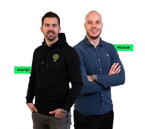 Martijn van Aalst en Michael Janssens