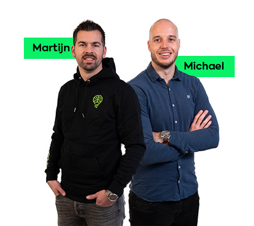 Martijn van Aalst en Michael Janssens